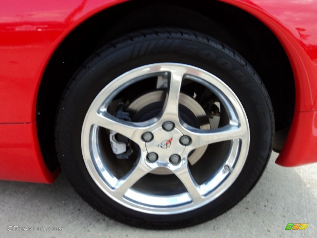 2002 Corvette Coupe - Torch Red / Black photo #13