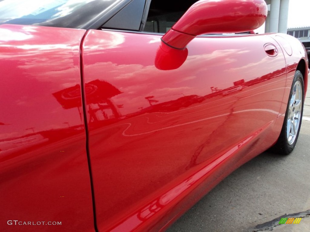 2002 Corvette Coupe - Torch Red / Black photo #14