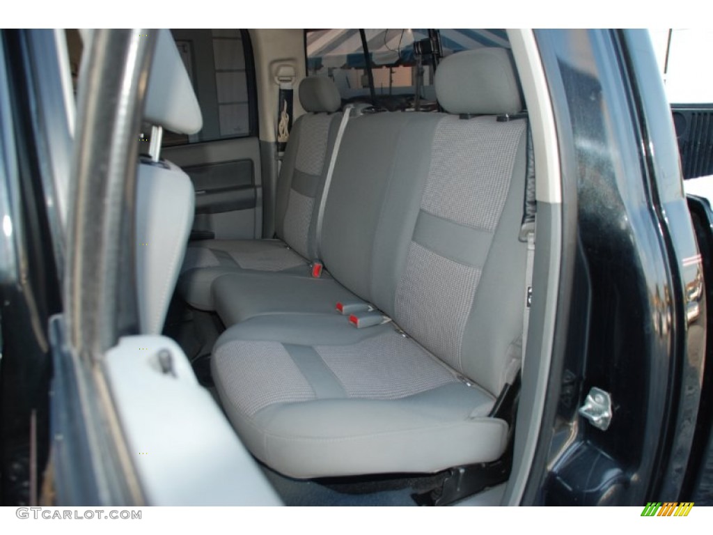 Medium Slate Gray Interior 2007 Dodge Ram 1500 SLT Quad Cab Photo #50379196