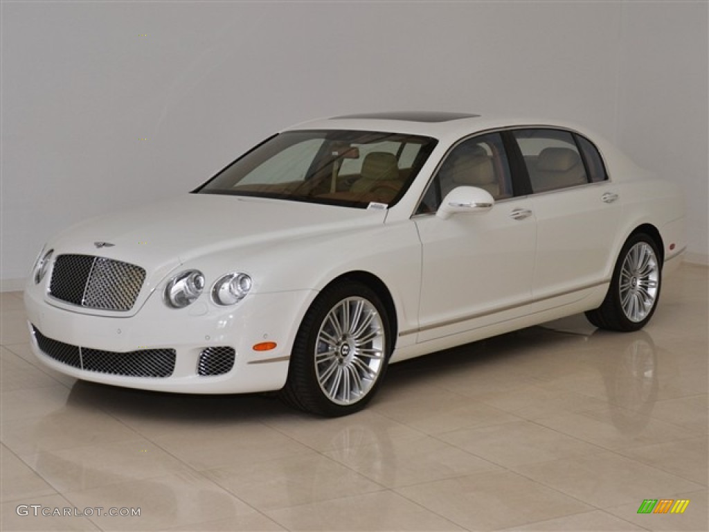 Glacier White 2011 Bentley Continental Flying Spur Speed Exterior Photo #50380890
