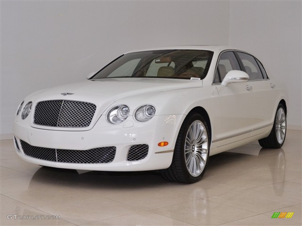 Glacier White 2011 Bentley Continental Flying Spur Speed Exterior Photo #50380905