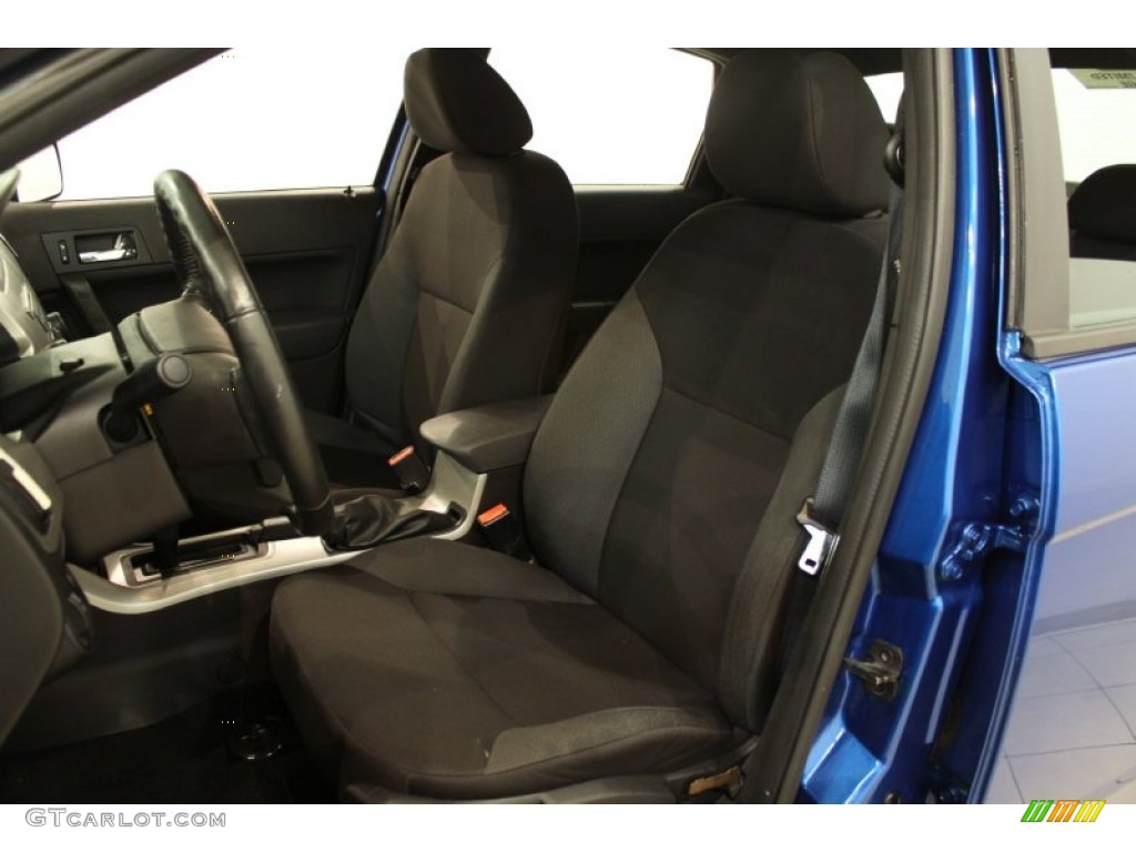 2010 Focus SES Sedan - Blue Flame Metallic / Charcoal Black photo #6