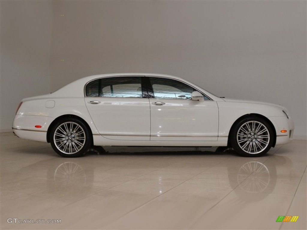 Glacier White 2011 Bentley Continental Flying Spur Speed Exterior Photo #50380998