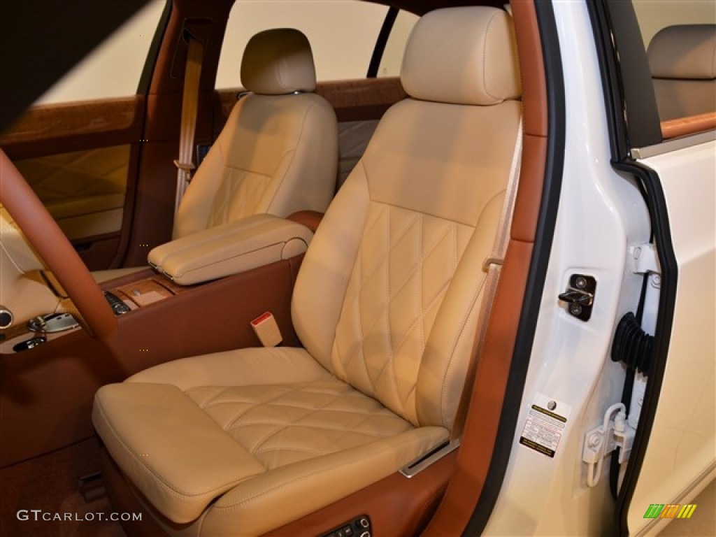 Saffron/Saddle Interior 2011 Bentley Continental Flying Spur Speed Photo #50381079