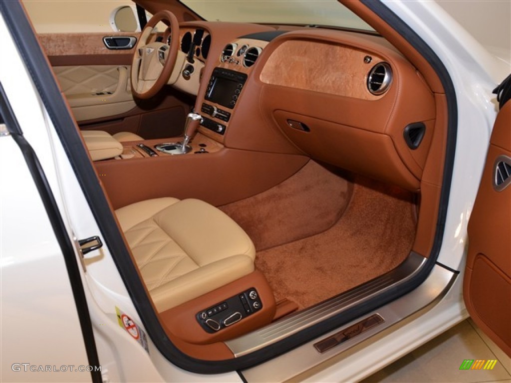 Saffron/Saddle Interior 2011 Bentley Continental Flying Spur Speed Photo #50381094