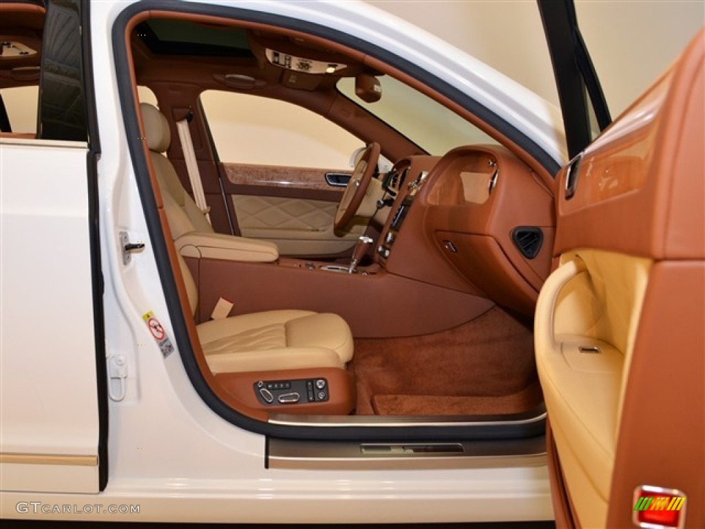 Saffron/Saddle Interior 2011 Bentley Continental Flying Spur Speed Photo #50381109