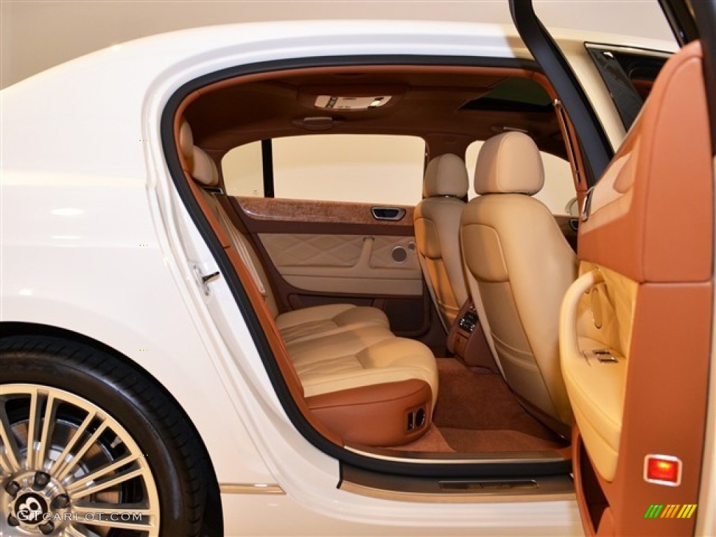 Saffron/Saddle Interior 2011 Bentley Continental Flying Spur Speed Photo #50381175