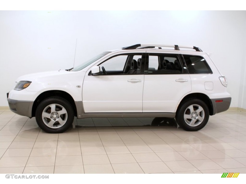 Diamond White Pearl 2004 Mitsubishi Outlander XLS AWD Exterior Photo #50382000