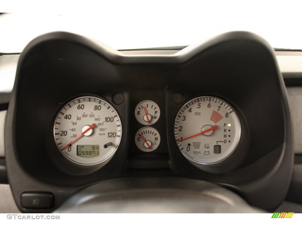 2004 Mitsubishi Outlander XLS AWD Gauges Photo #50382057