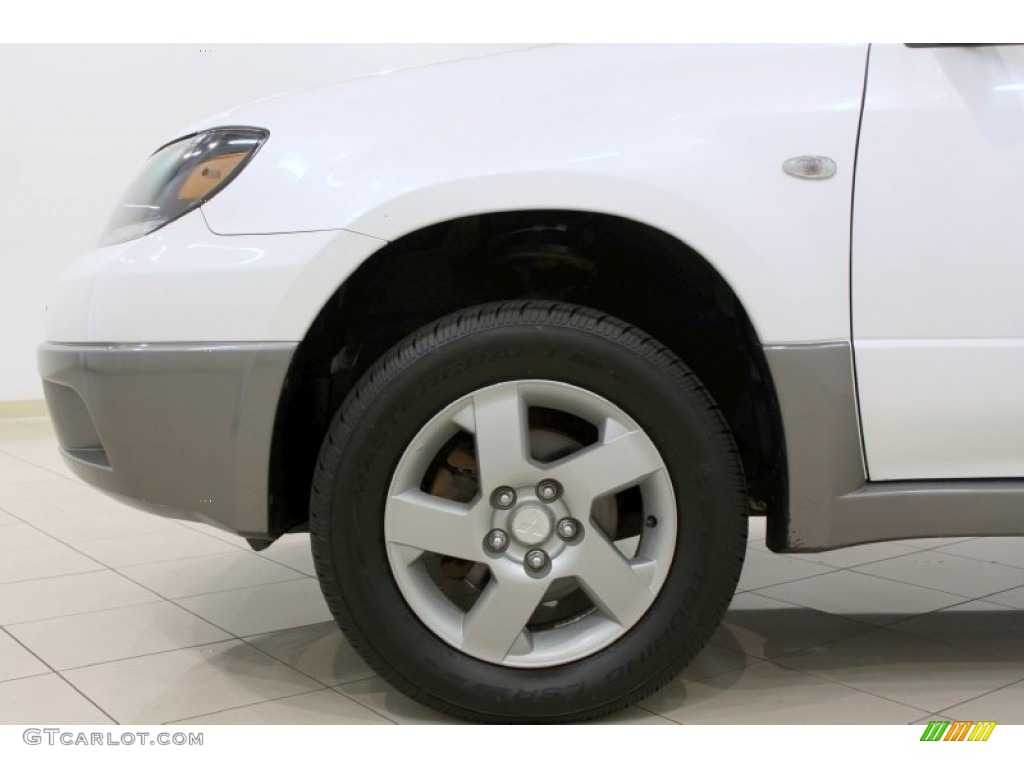2004 Mitsubishi Outlander XLS AWD Wheel Photo #50382177