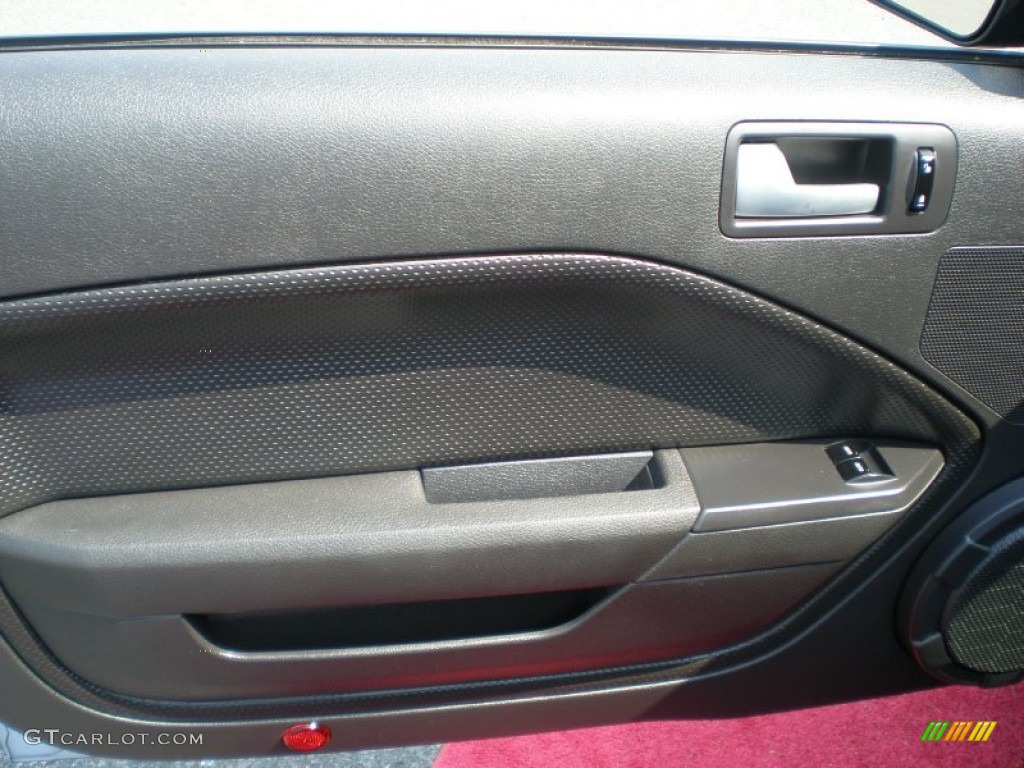 2007 Mustang V6 Premium Coupe - Tungsten Grey Metallic / Dark Charcoal photo #11