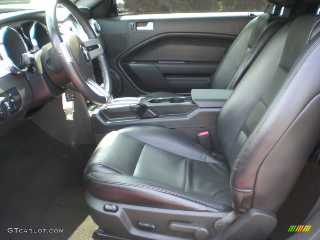 2007 Mustang V6 Premium Coupe - Tungsten Grey Metallic / Dark Charcoal photo #12