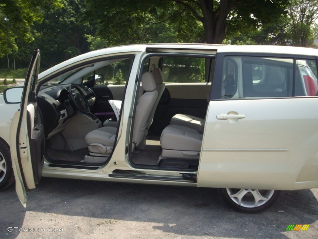 2008 MAZDA5 Sport - Golden Sand / Sand photo #11