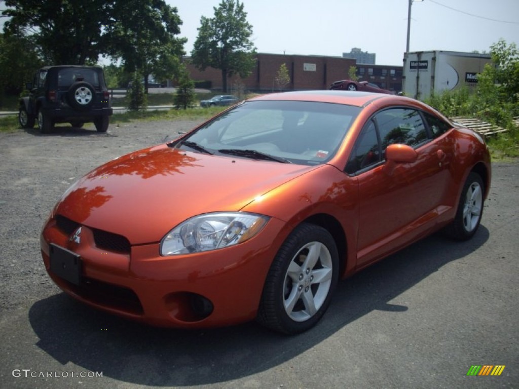 Sunset Pearlescent 2007 Mitsubishi Eclipse GS Coupe Exterior Photo #50384616