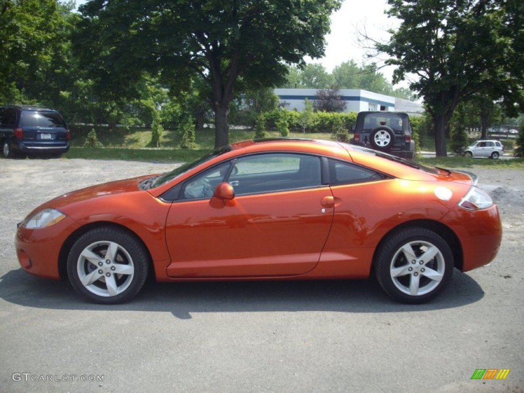 Sunset Pearlescent 2007 Mitsubishi Eclipse GS Coupe Exterior Photo #50384644