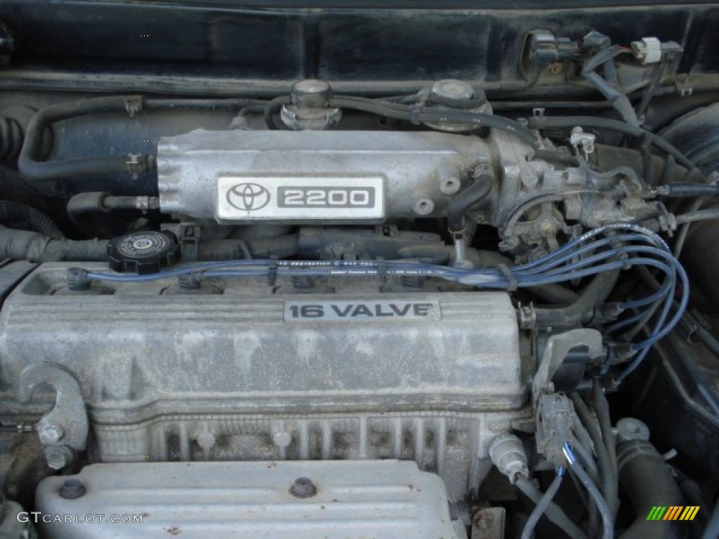 1996 Camry LE Sedan - Dark Emerald Green Metallic / Gray photo #20