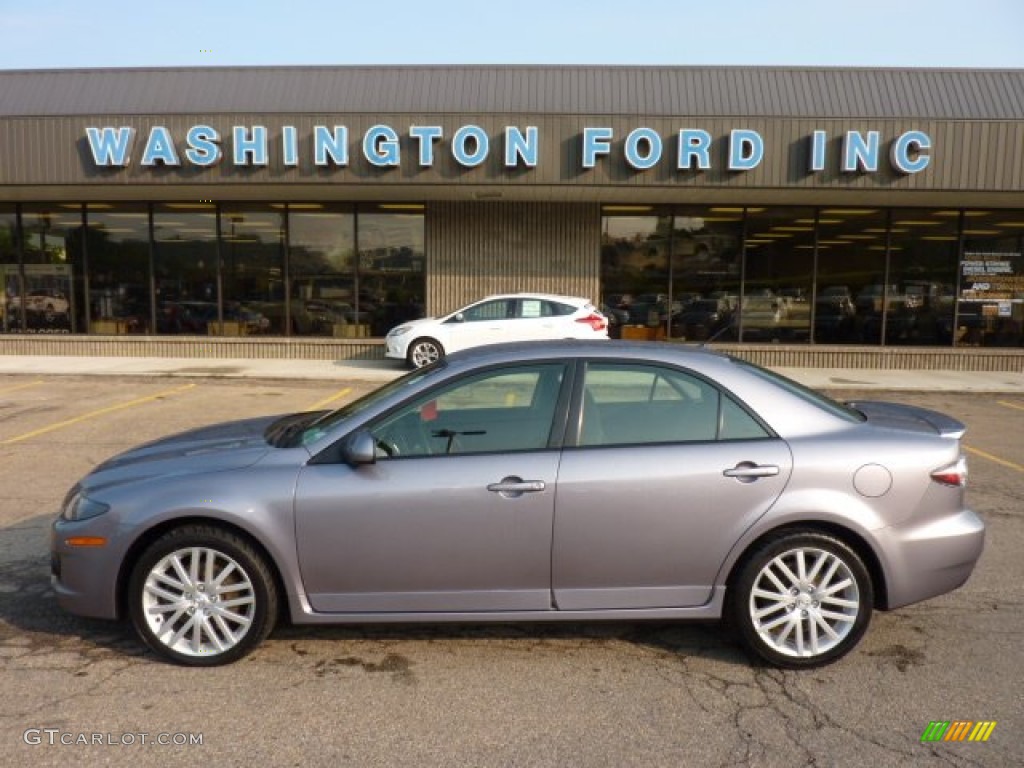 2006 MAZDA6 MAZDASPEED6 Sport - Titanium Gray Mica / Black photo #1