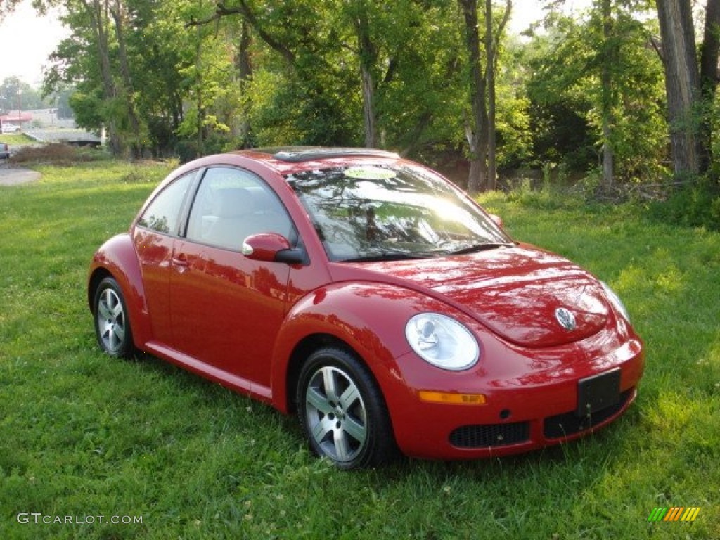Salsa Red 2006 Volkswagen New Beetle 2.5 Coupe Exterior Photo #50385567