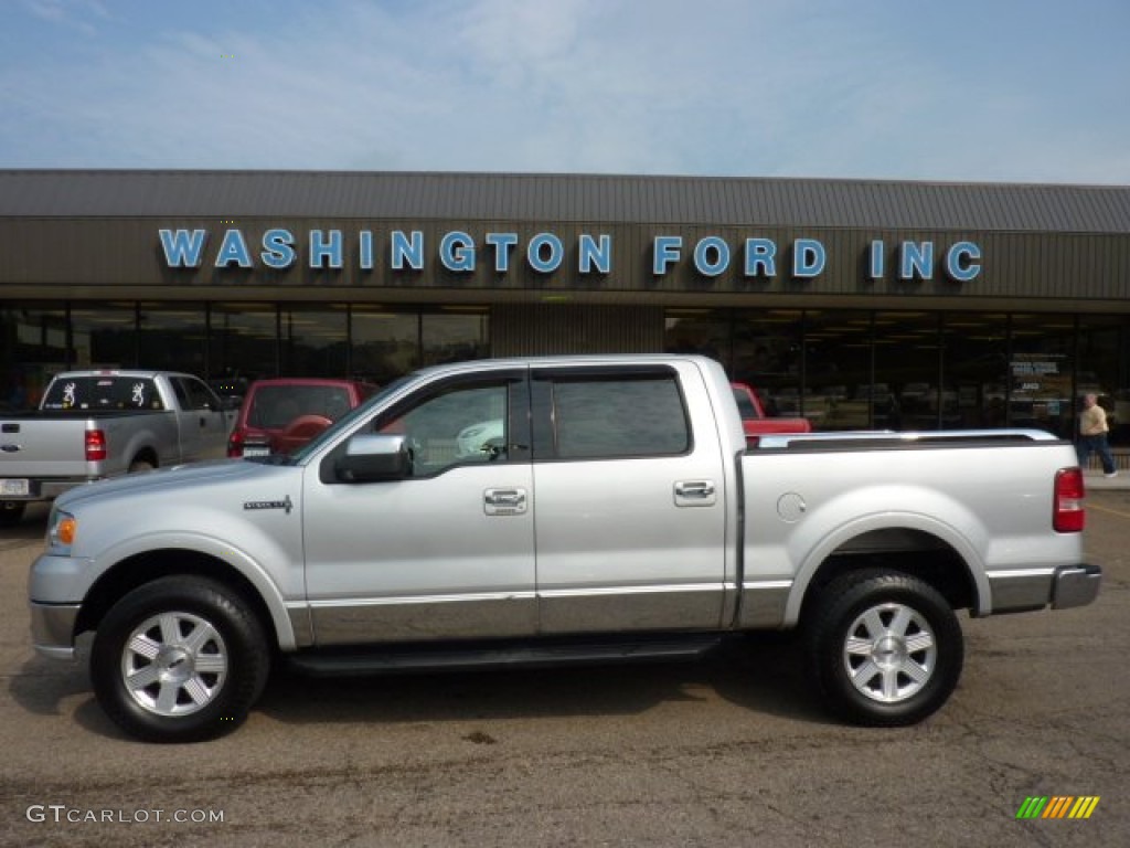 2006 Mark LT SuperCrew 4x4 - Silver Metallic / Dove Grey photo #1