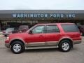 2003 Laser Red Tinted Metallic Ford Expedition Eddie Bauer 4x4  photo #1