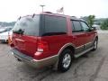 2003 Laser Red Tinted Metallic Ford Expedition Eddie Bauer 4x4  photo #2