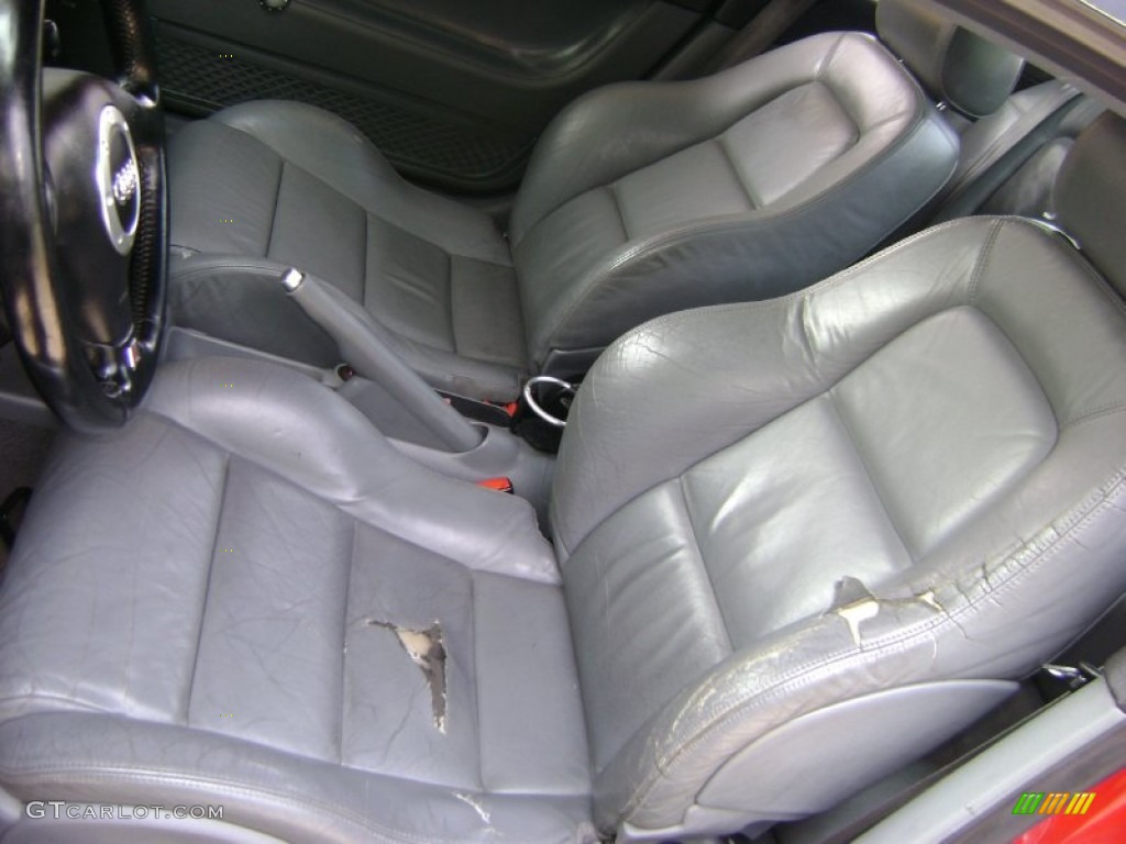 Aviator Grey Interior 2000 Audi TT 1.8T quattro Coupe Photo #50386800