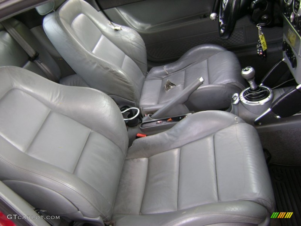 Aviator Grey Interior 2000 Audi TT 1.8T quattro Coupe Photo #50386899