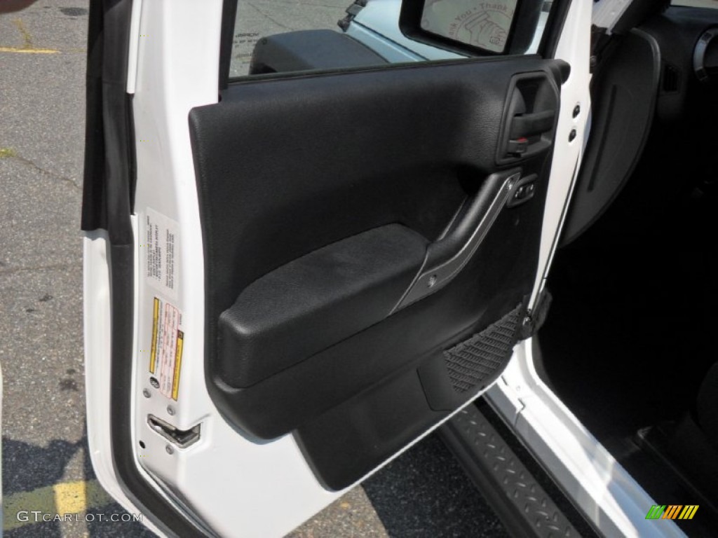 2011 Wrangler Sport S 4x4 - Bright White / Black photo #9