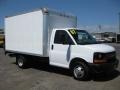 Summit White - Express Cutaway 3500 Commercial Moving Van Photo No. 1