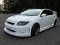 Super White 2007 Scion tC Standard tC Model Exterior