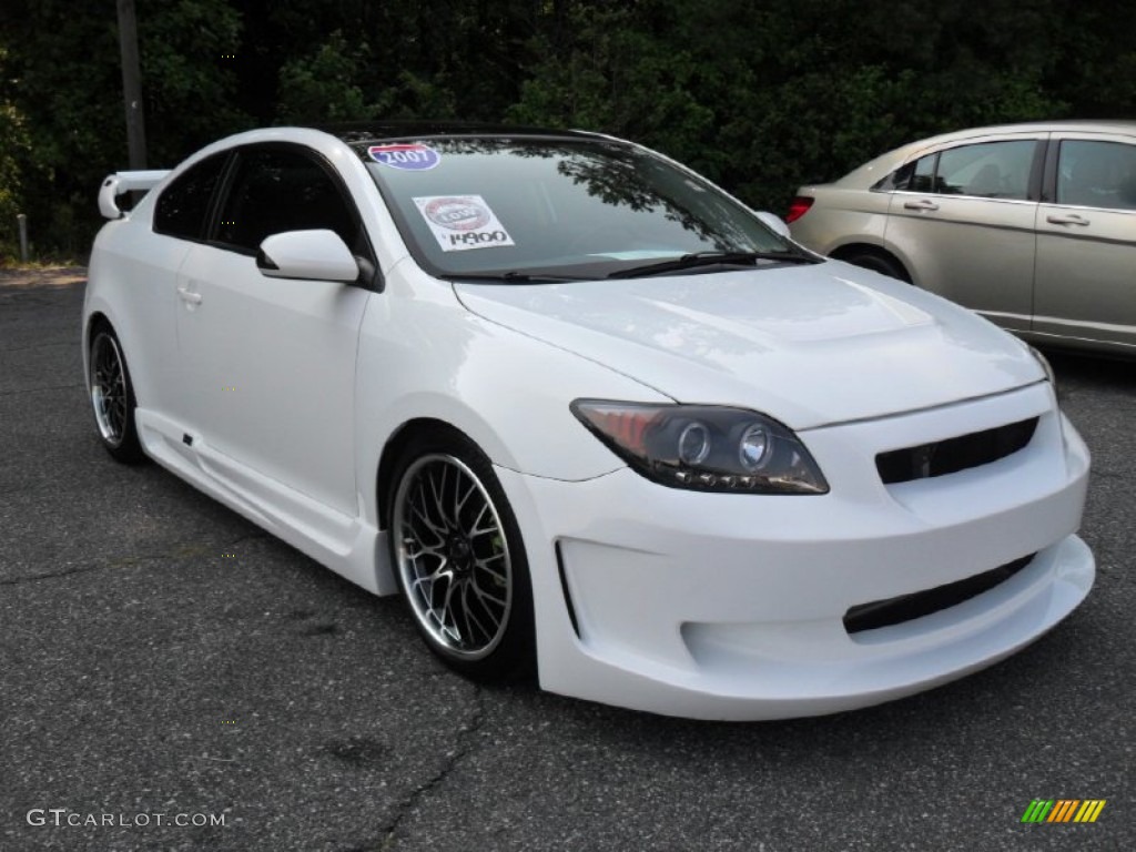 Super White 2007 Scion tC Standard tC Model Exterior Photo #50388576