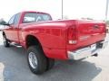 Flame Red 2003 Dodge Ram 3500 ST Quad Cab 4x4 Dually Exterior