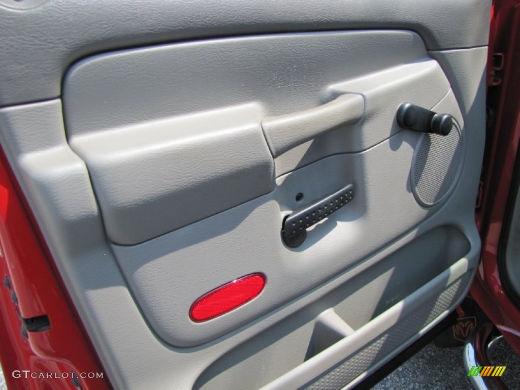 2003 Dodge Ram 3500 ST Quad Cab 4x4 Dually Taupe Door Panel Photo #50389140
