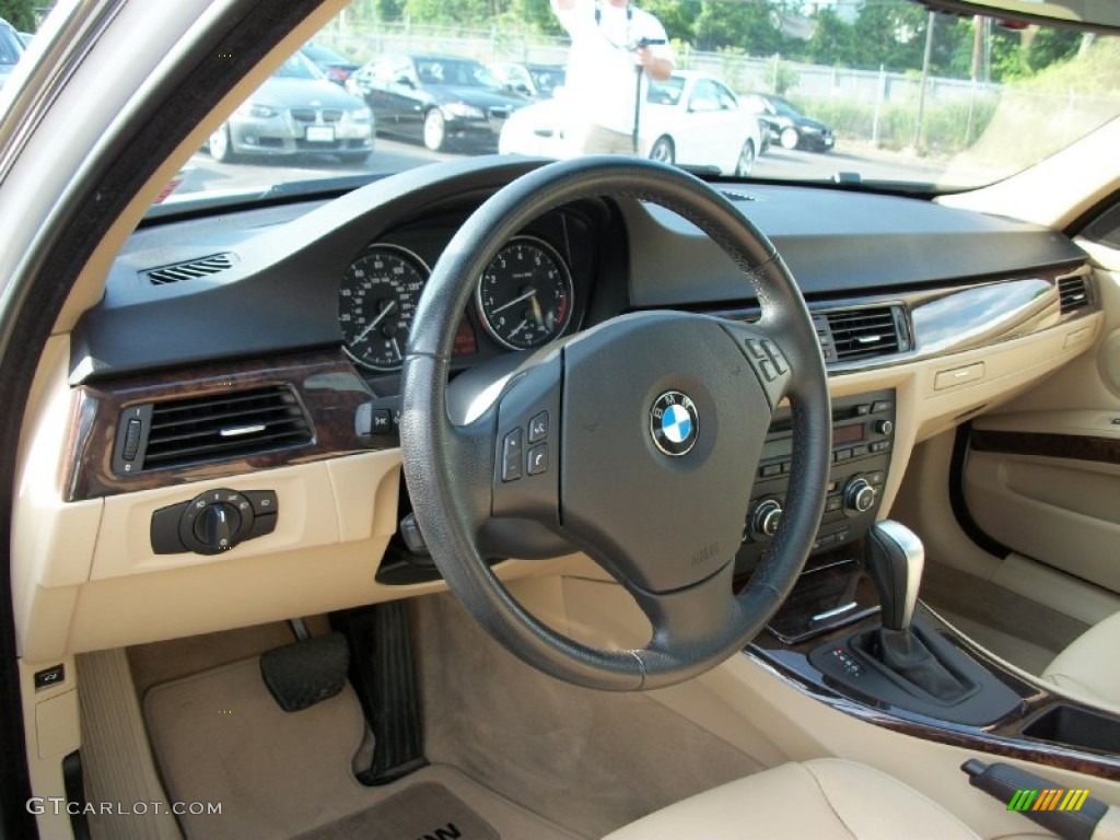 2007 3 Series 335xi Sedan - Alpine White / Black photo #11