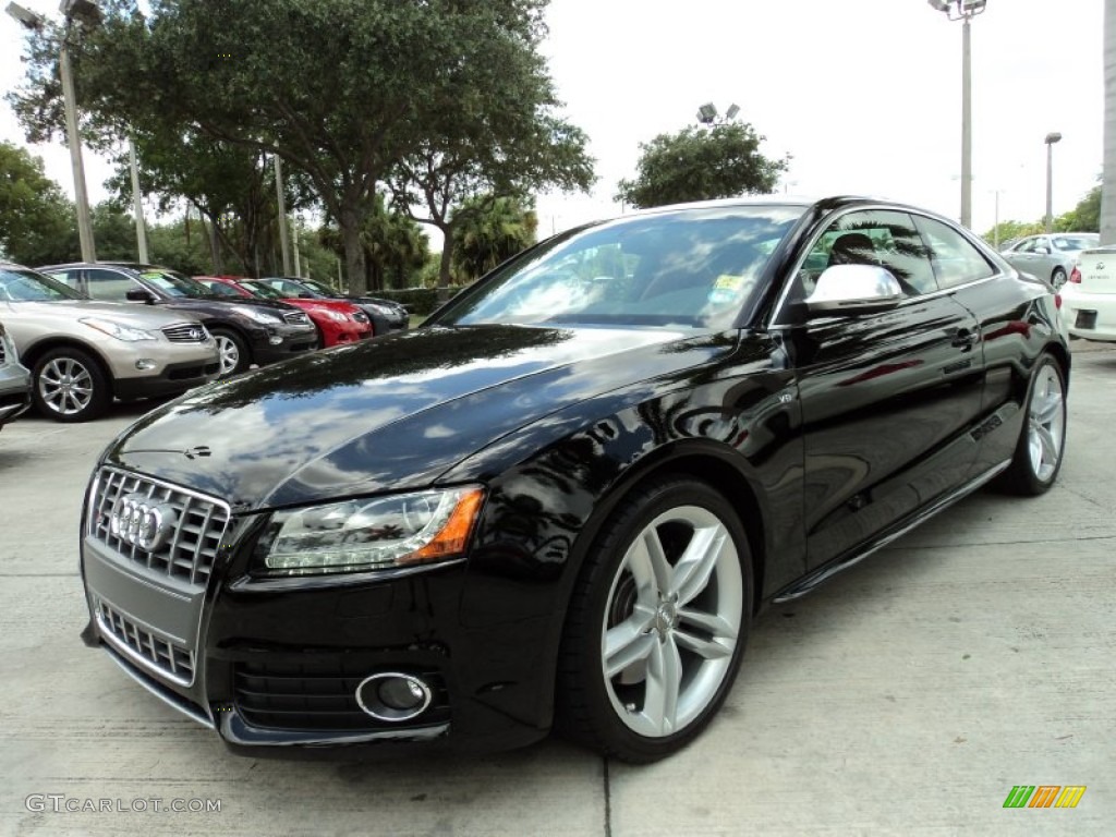 Brilliant Black 2009 Audi S5 4.2 quattro Exterior Photo #50389779