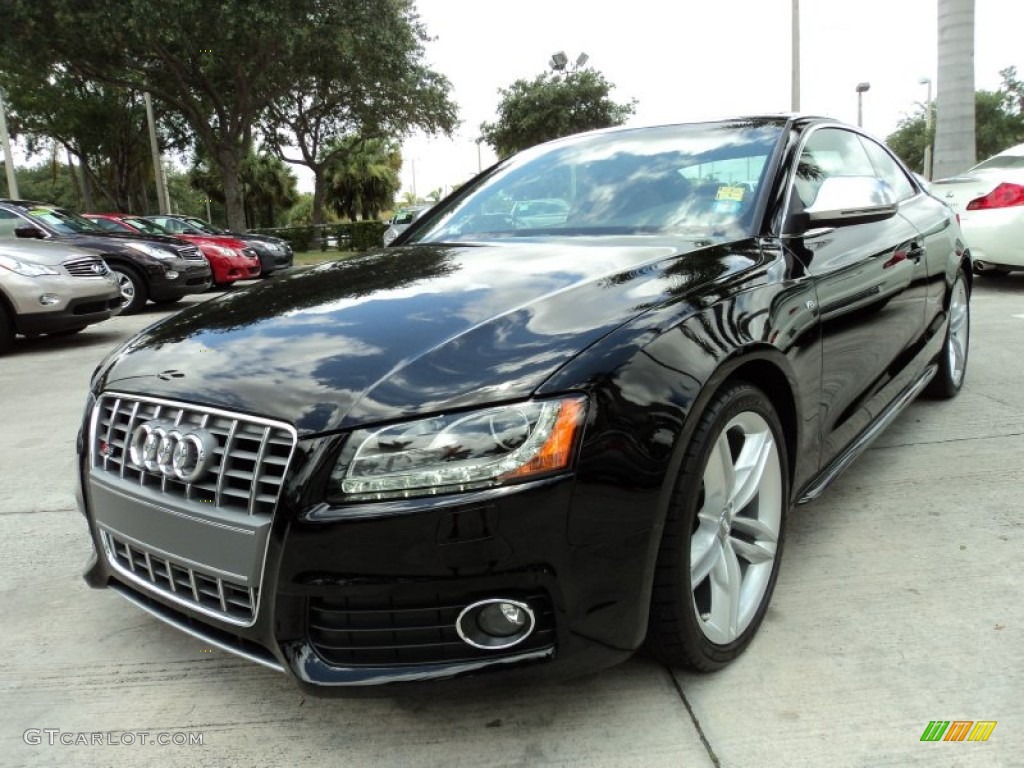 Brilliant Black 2009 Audi S5 4.2 quattro Exterior Photo #50389797