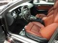 Tuscan Brown Silk Nappa Leather Interior Photo for 2009 Audi S5 #50389848