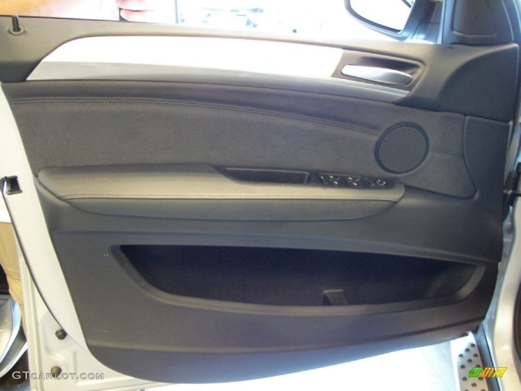2011 BMW X6 xDrive35i Black Door Panel Photo #50389854