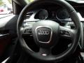 2009 Audi S5 Tuscan Brown Silk Nappa Leather Interior Steering Wheel Photo