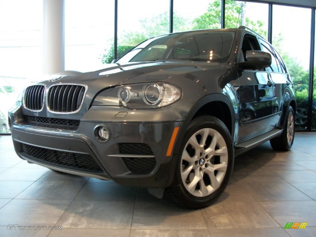 2011 X5 xDrive 35i - Platinum Gray Metallic / Cinnamon photo #1