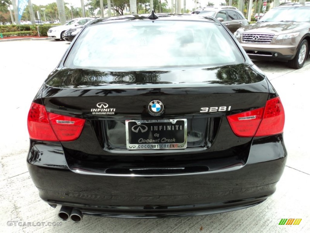 2009 3 Series 328i Sedan - Black Sapphire Metallic / Chestnut Brown Dakota Leather photo #7