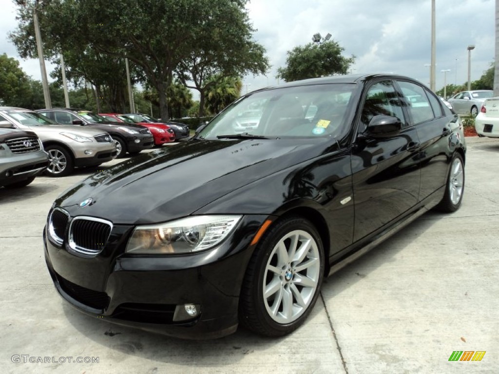 2009 3 Series 328i Sedan - Black Sapphire Metallic / Chestnut Brown Dakota Leather photo #13