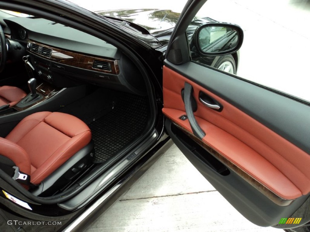 2009 3 Series 328i Sedan - Black Sapphire Metallic / Chestnut Brown Dakota Leather photo #19