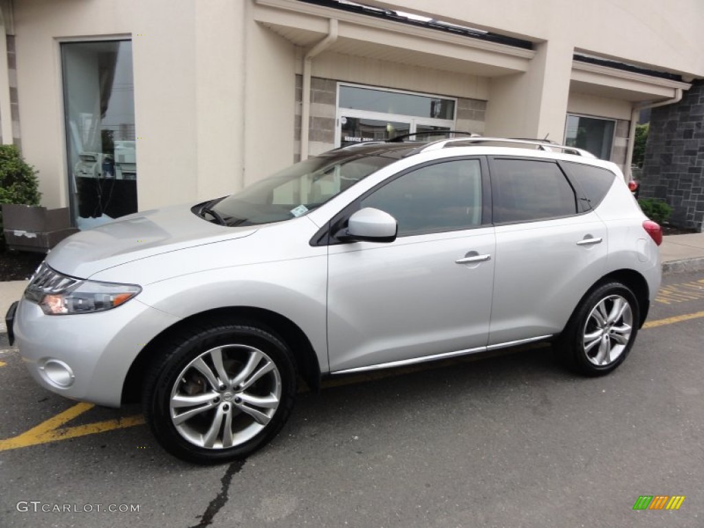 2009 Murano LE AWD - Brilliant Silver Metallic / Black photo #2