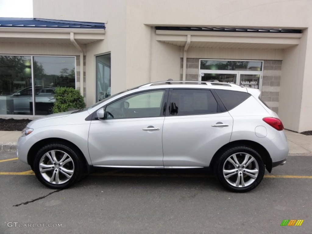 2009 Murano LE AWD - Brilliant Silver Metallic / Black photo #3