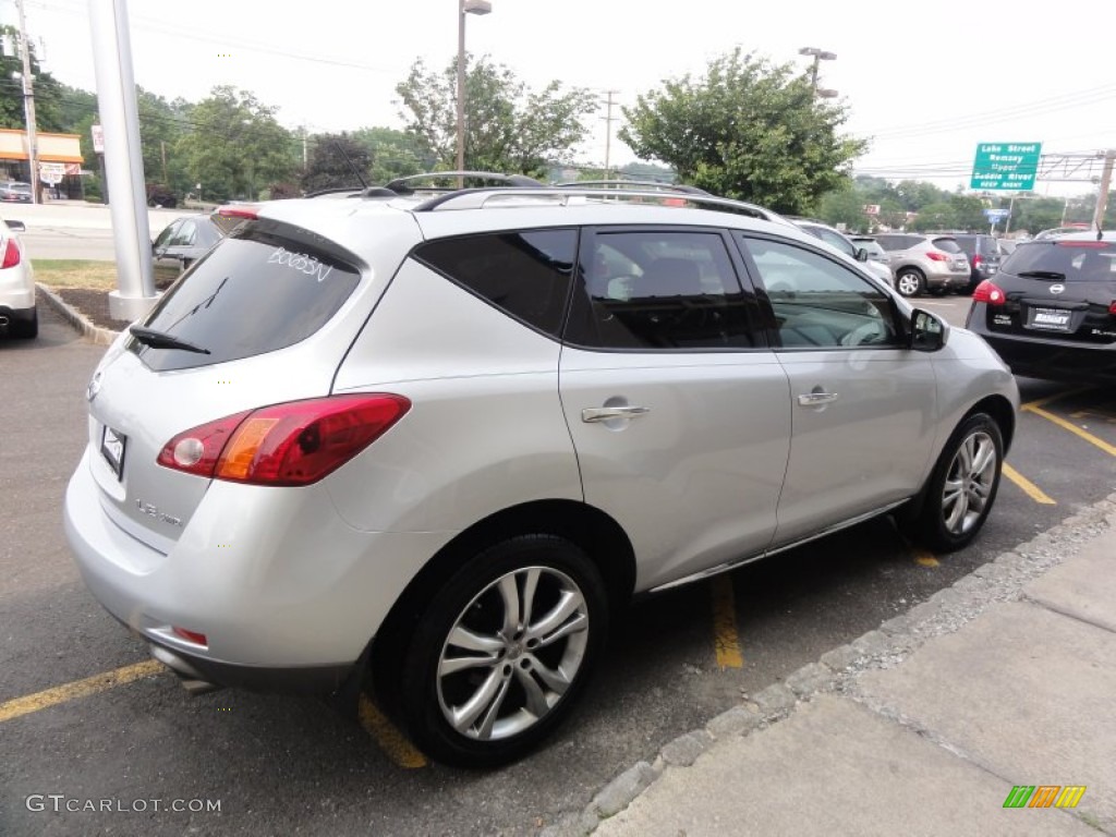 2009 Murano LE AWD - Brilliant Silver Metallic / Black photo #8