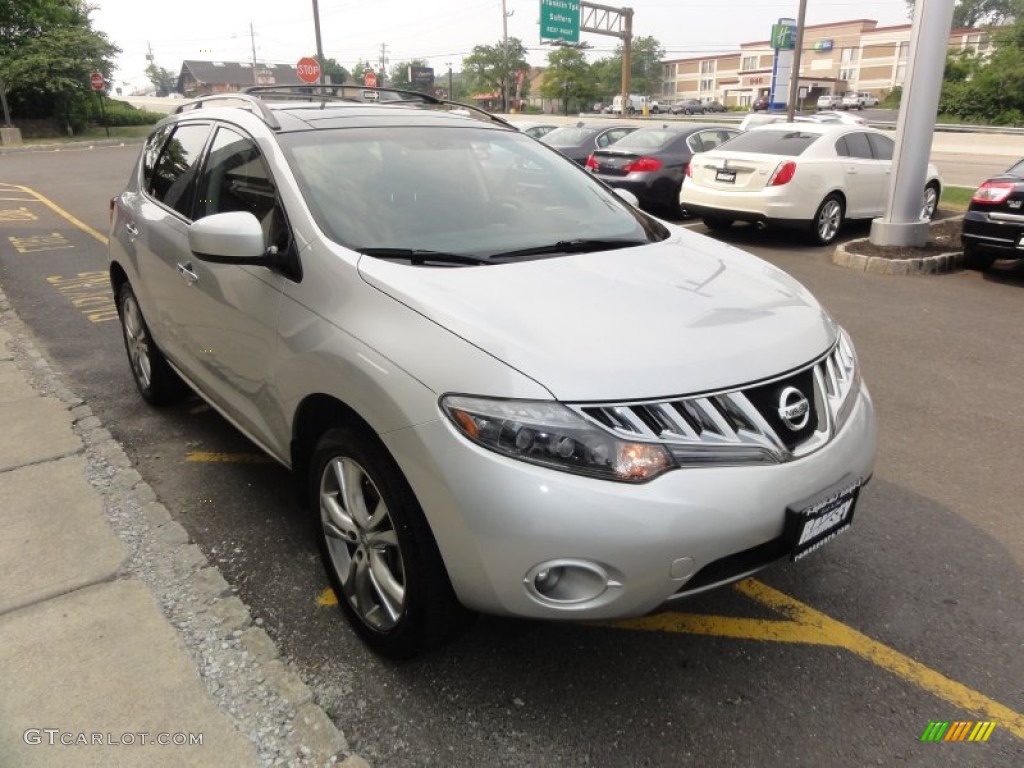 2009 Murano LE AWD - Brilliant Silver Metallic / Black photo #11