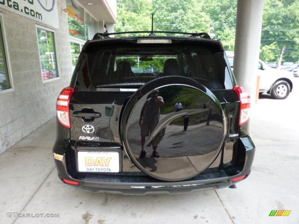 2011 RAV4 Sport 4WD - Black / Dark Charcoal photo #3