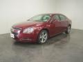 2008 Red Jewel Tint Coat Chevrolet Malibu LT Sedan  photo #1