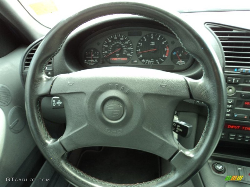 1998 BMW M3 Sedan Grey Steering Wheel Photo #50391918